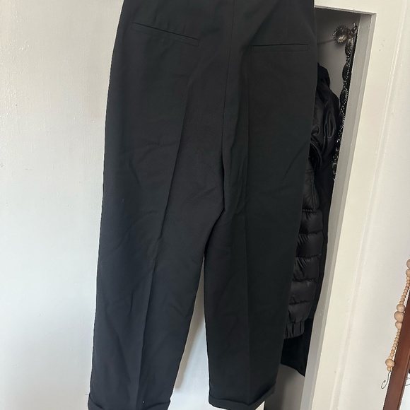 SANDRO Gary wool blend high waist trouser FINAL PRICE NO OFFERS CONSIDERED - Picture 4 of 8